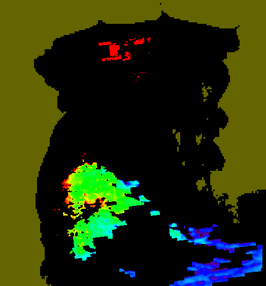 MODIS Aqua 2007/5/19 CHL