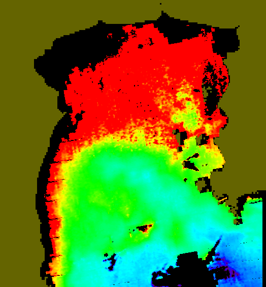 MODIS Aqua 2007/5/20 CHL