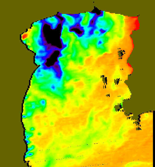 MODIS Aqua 2007/5/21 SST