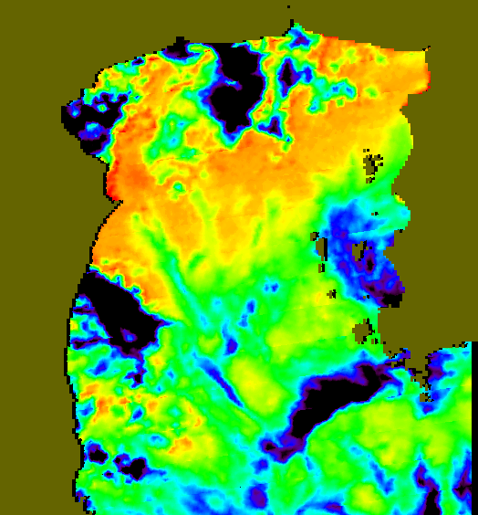 MODIS Aqua 2007/5/25 SST