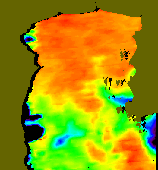 MODIS Aqua 2007/5/26 SST