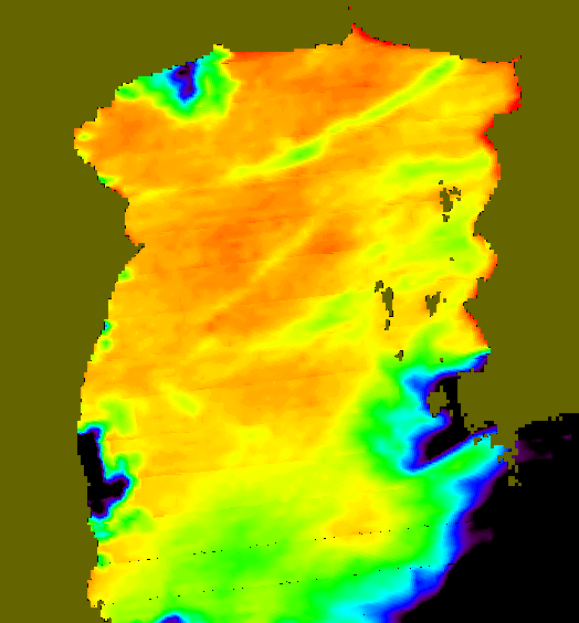 MODIS Aqua 2007/5/28 SST