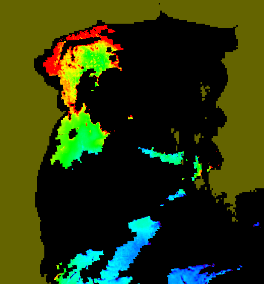 MODIS Aqua 2007/5/30 CHL