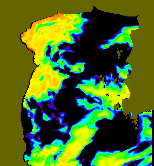 MODIS Aqua 2007/5/30 SST