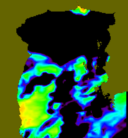 MODIS Aqua 2007/6/4 SST