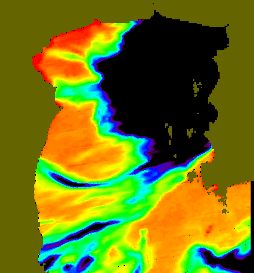 MODIS Aqua 2007/6/5 SST