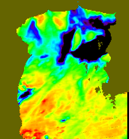 MODIS Aqua 2007/6/12 SST