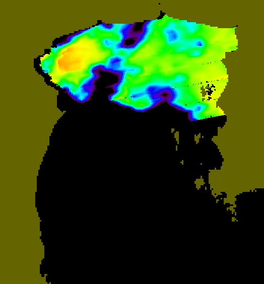 MODIS Aqua 2007/6/23 SST