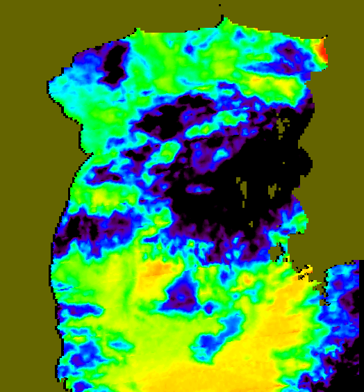 MODIS Aqua 2007/7/3 SST