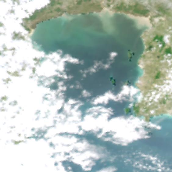 MODIS Aqua 2007/7/10 RGB