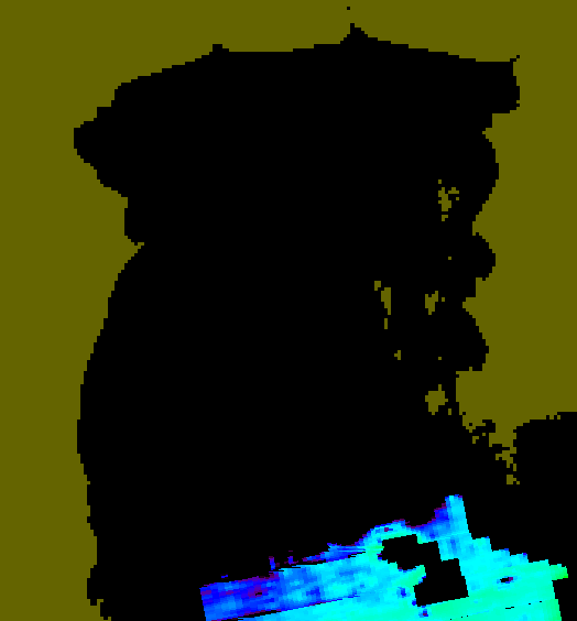 MODIS Aqua 2007/7/18 CHL