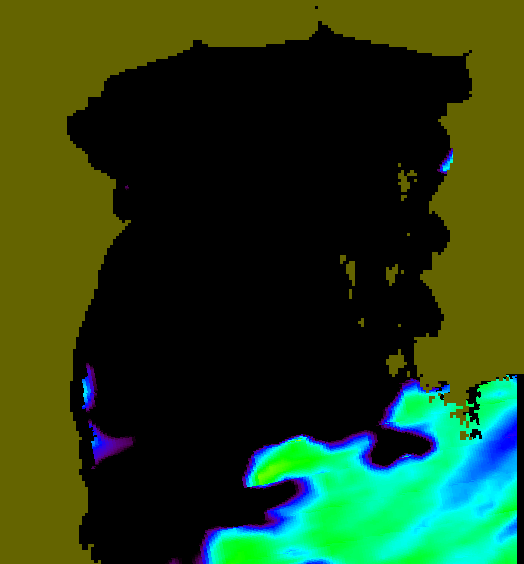 MODIS Aqua 2007/7/25 SST