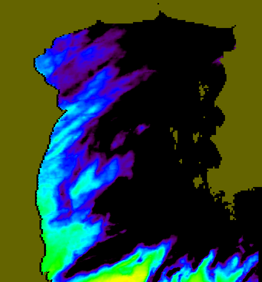 MODIS Aqua 2007/7/26 SST