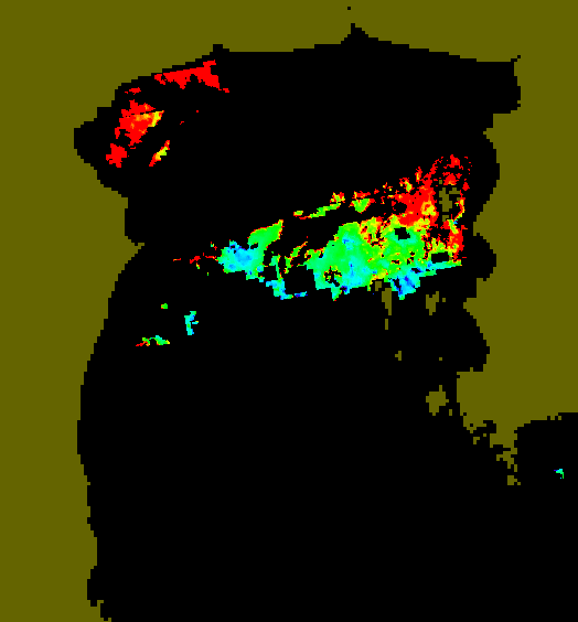 MODIS Aqua 2007/7/30 CHL