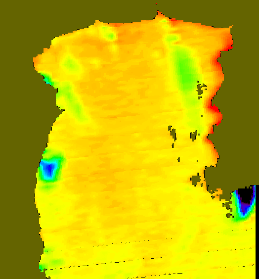 MODIS Aqua 2007/8/14 SST