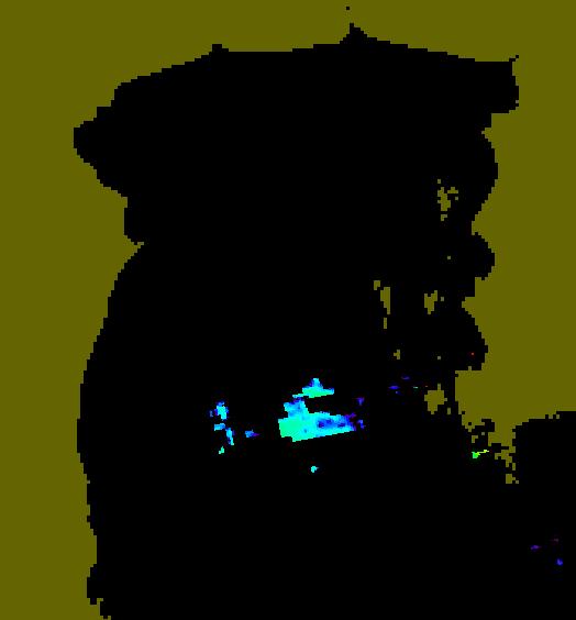 MODIS Aqua 2007/8/17 CHL