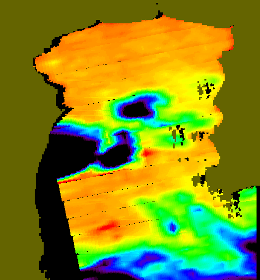 MODIS Aqua 2007/8/19 SST