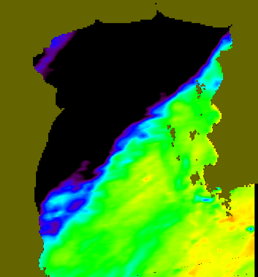 MODIS Aqua 2007/8/24 SST