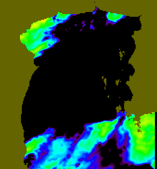 MODIS Aqua 2007/9/3 SST