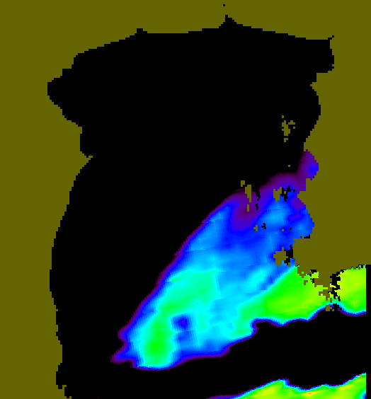 MODIS Aqua 2007/9/11 SST