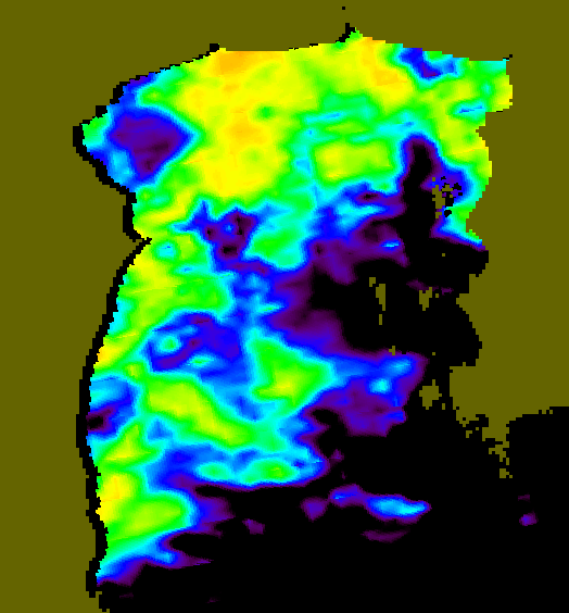 MODIS Aqua 2007/9/18 SST