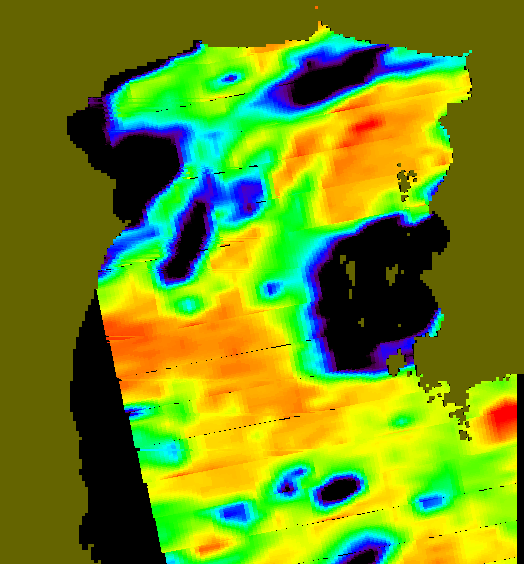 MODIS Aqua 2007/10/6 SST