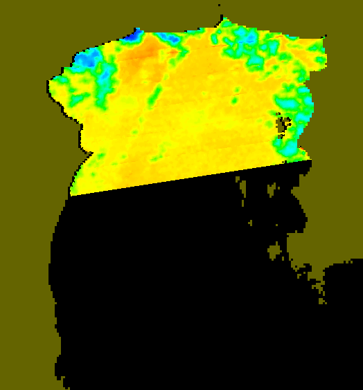 MODIS Aqua 2007/10/16 SST