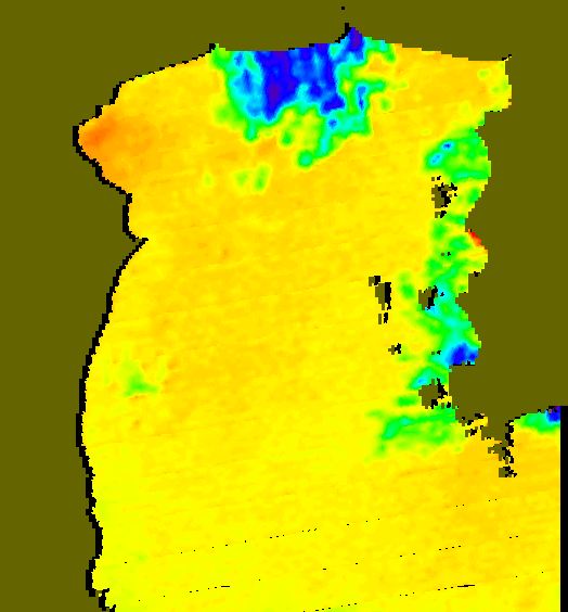 MODIS Aqua 2007/10/18 SST