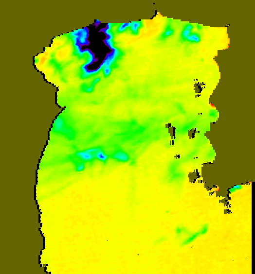 MODIS Aqua 2007/10/21 SST