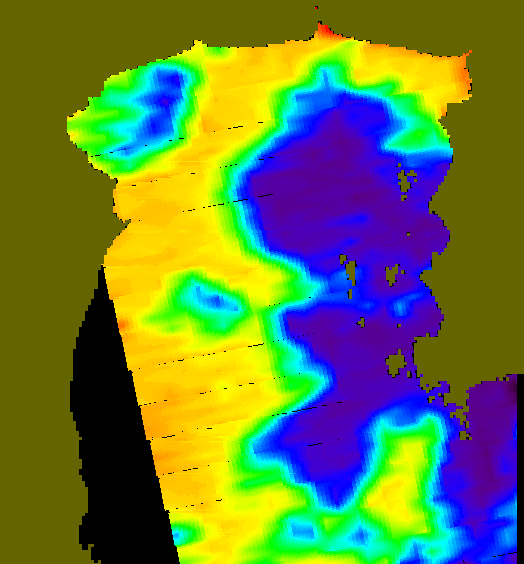 MODIS Aqua 2007/10/22 SST