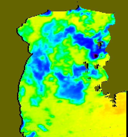 MODIS Aqua 2007/10/28 SST