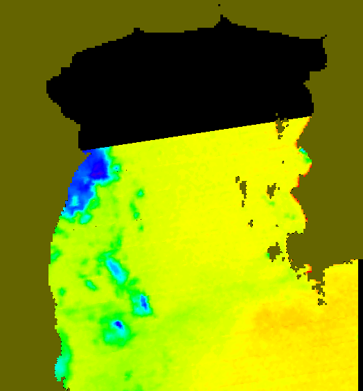 MODIS Aqua 2007/11/1 SST