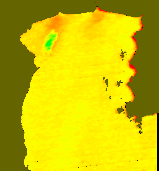 MODIS Aqua 2007/11/4 SST