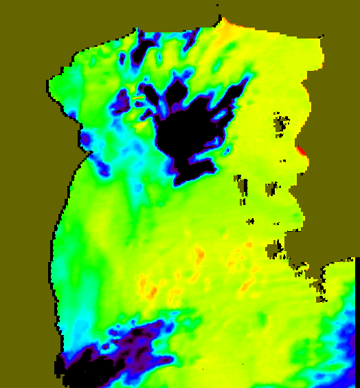 MODIS Aqua 2007/11/6 SST