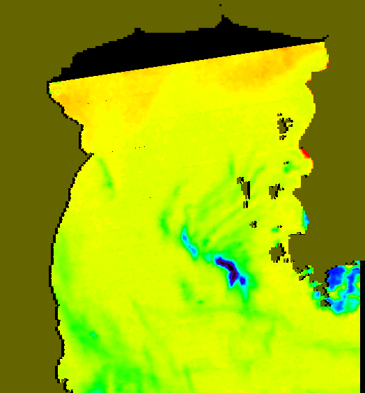 MODIS Aqua 2007/11/17 SST