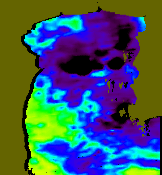 MODIS Aqua 2007/11/18 SST