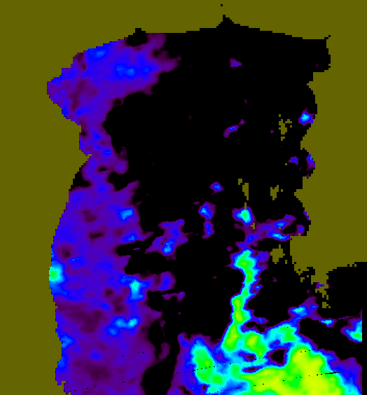 MODIS Aqua 2007/11/19 SST