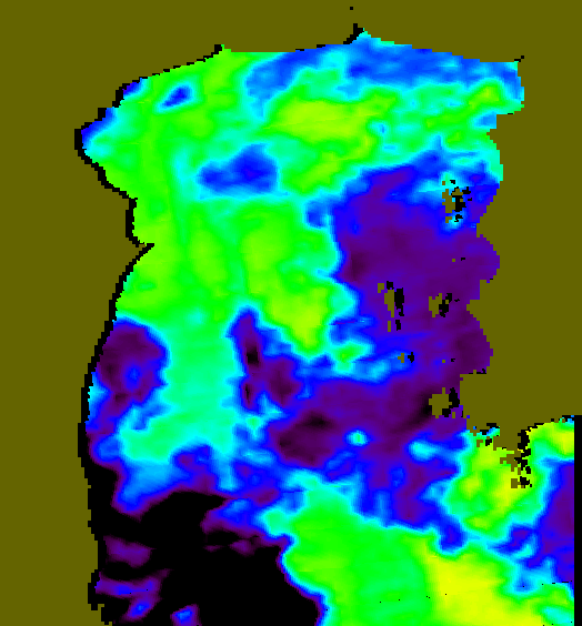 MODIS Aqua 2007/11/20 SST