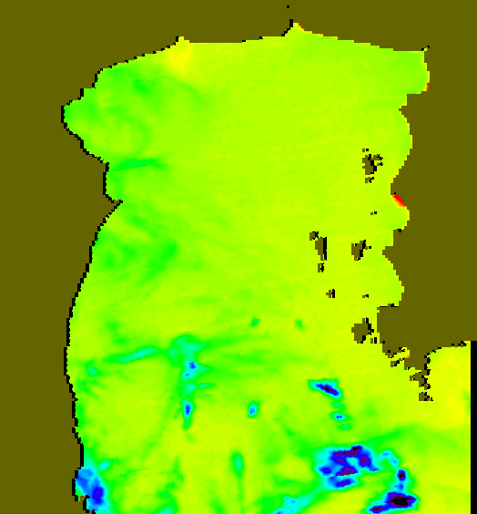 MODIS Aqua 2007/11/24 SST