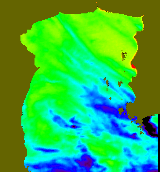 MODIS Aqua 2007/11/26 SST