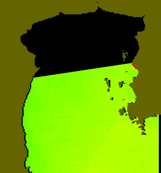 MODIS Aqua 2007/12/3 SST