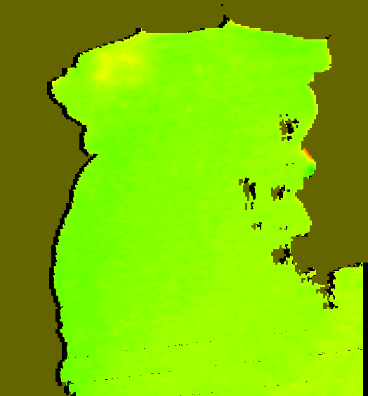 MODIS Aqua 2007/12/6 SST