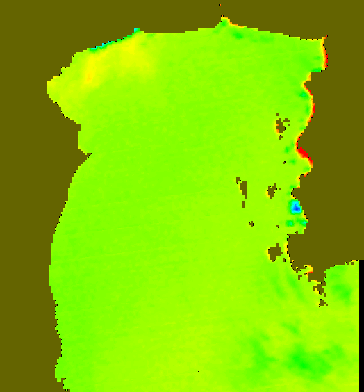 MODIS Aqua 2007/12/8 SST