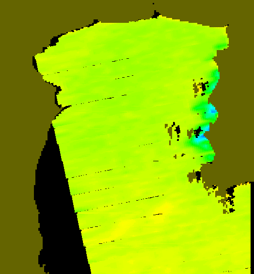 MODIS Aqua 2007/12/9 SST