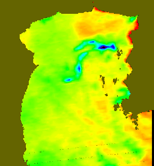 MODIS Aqua 2007/12/13 SST