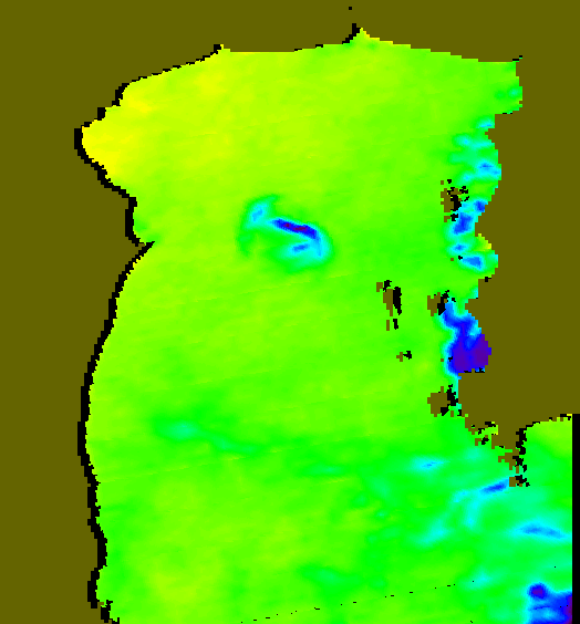 MODIS Aqua 2007/12/14 SST