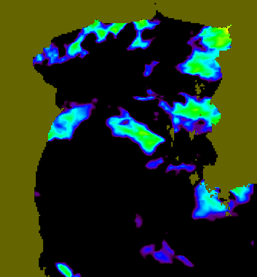 MODIS Aqua 2007/12/15 SST