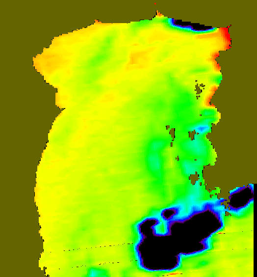 MODIS Aqua 2007/12/20 SST