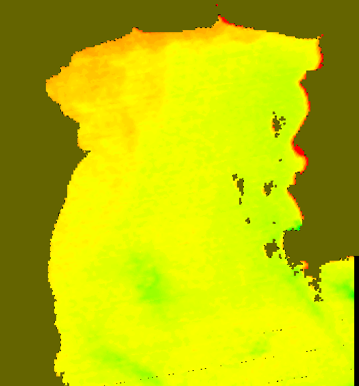 MODIS Aqua 2007/12/21 SST