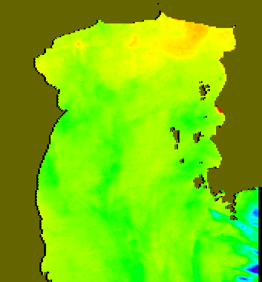 MODIS Aqua 2007/12/26 SST